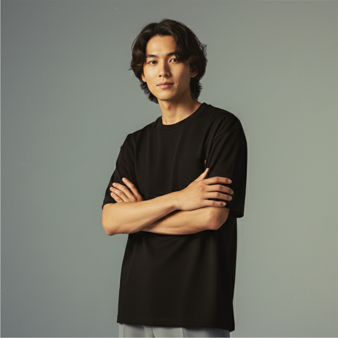 Relaxed Fit Pocket PIKO Black