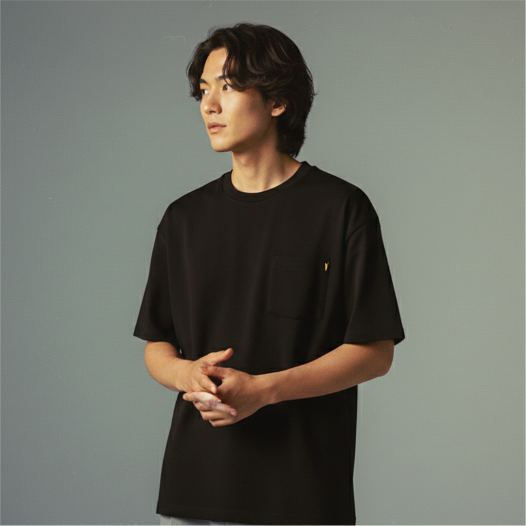 Relaxed Fit Pocket PIKO Black