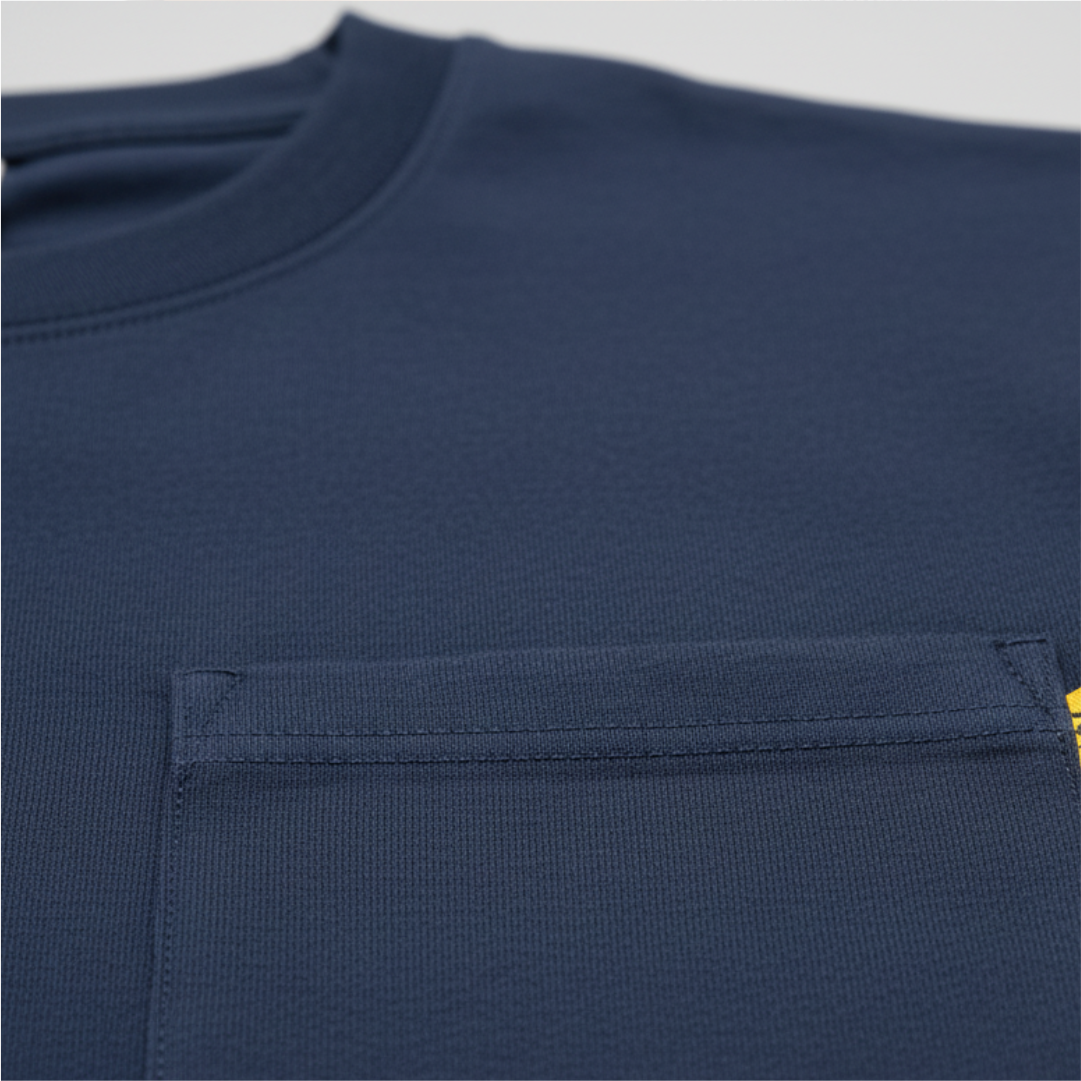 Relaxed Fit Pocket PIKO Navy