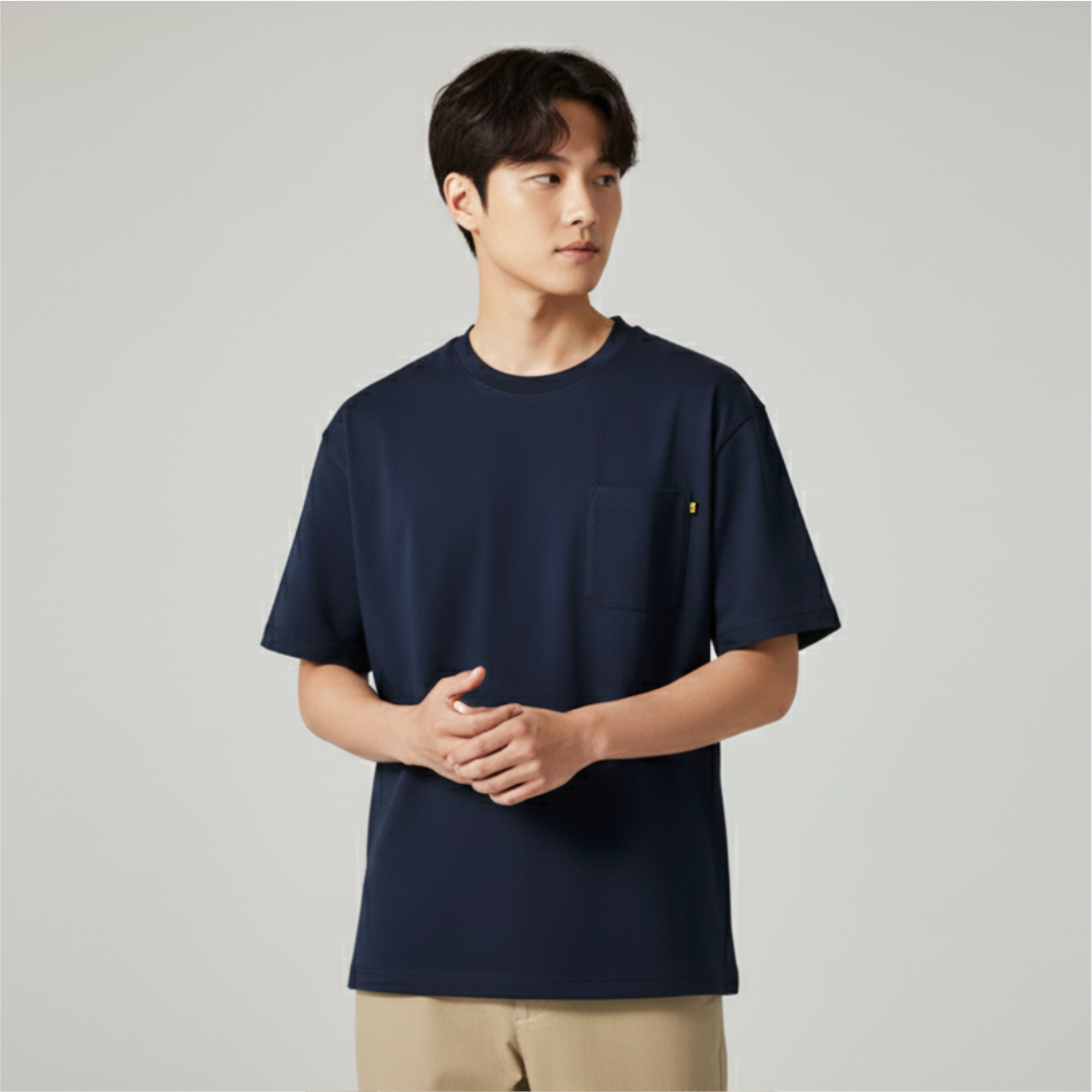 Relaxed Fit Pocket PIKO Navy
