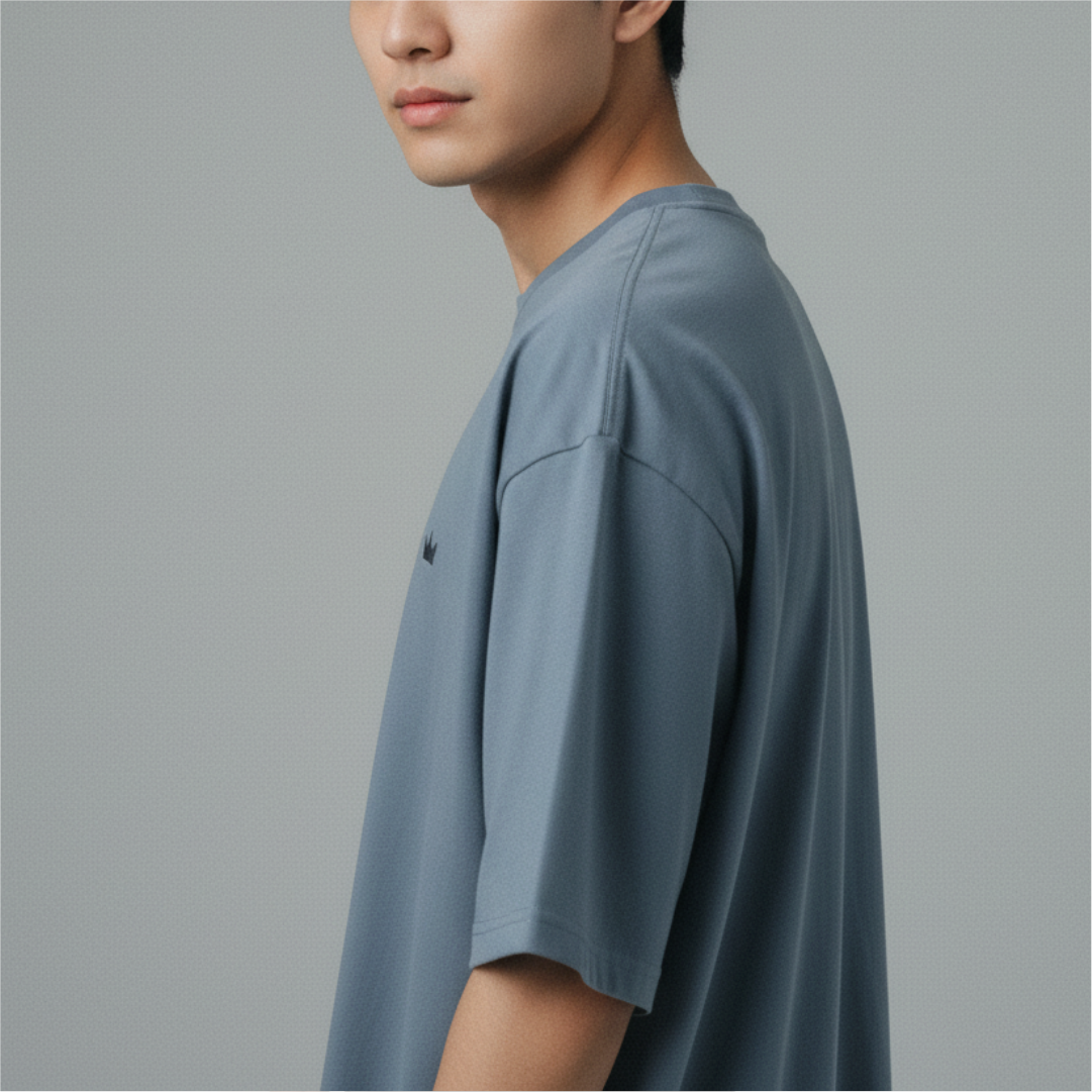 Oversize V2 Steel Blue