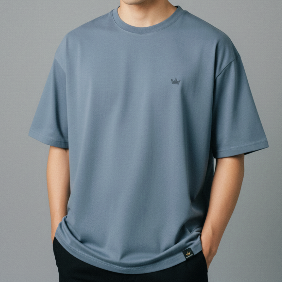 Oversize V2 Steel Blue