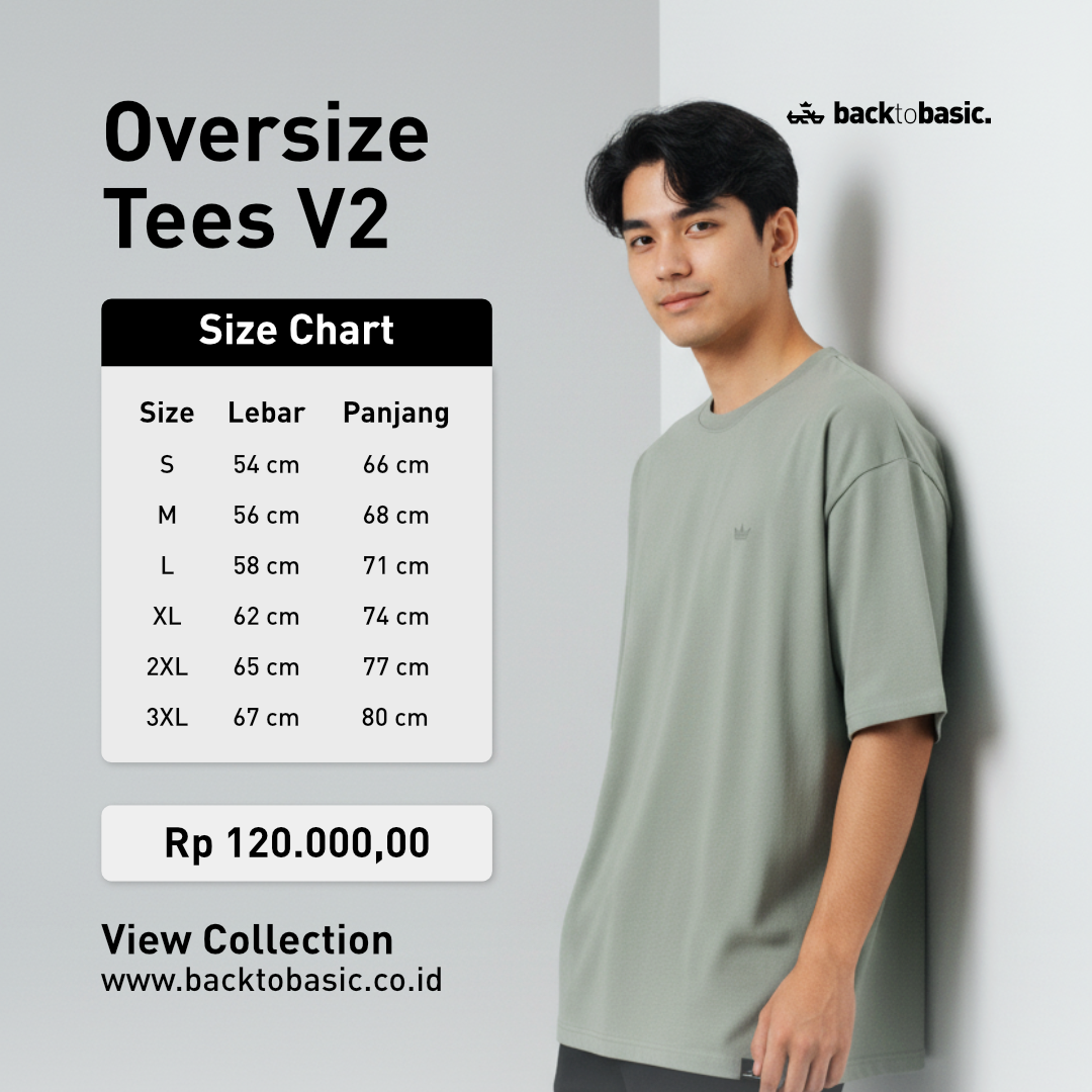 Oversize V2 Sage