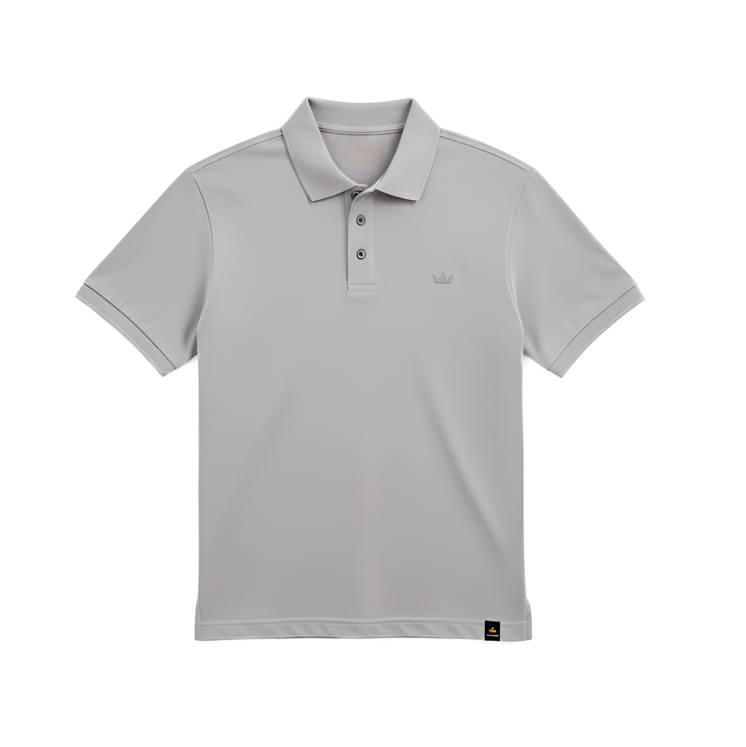 Polo Shirt Hexo Light Gray